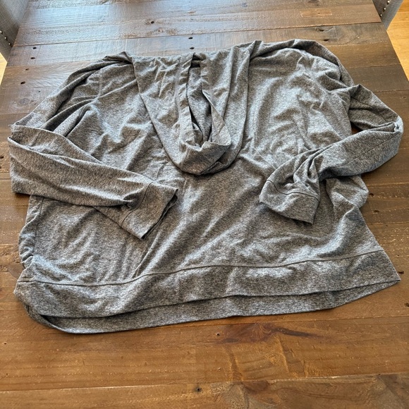 DSG Heather Gray Lightweight Hoodie - Picture 2 of 4